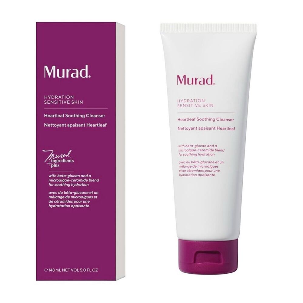 Murad Heartleaf Soothing Cleanser Sensitive Skin 5.0 Oz New In Box Fresh